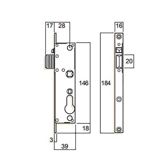 Whitco Tasman Mk2 Lock Specs