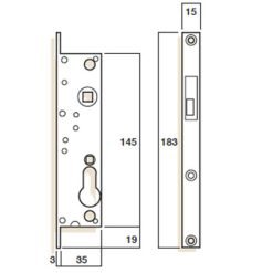 Whitco Leichhardt Sliding Screen Door lock Specs