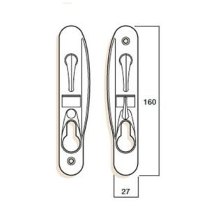 Whitco Leichhardt Sliding Door lock Specs